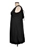 En Focus Studio 100% Polyester Solid Black Casual Dress Size 10 - photo 5