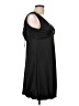 En Focus Studio 100% Polyester Solid Black Casual Dress Size 10 - photo 4