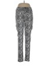 Seven7 Paisley Silver Casual Pants Size 10 - photo 1