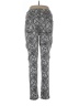Seven7 Paisley Silver Casual Pants Size 10 - photo 2