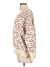 Main Strip Animal Print Purple Pullover Sweater Size L - photo 5