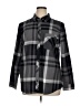 Eddie Bauer 100% Cotton Plaid Gray Long Sleeve Button-Down Shirt Size XL - photo 1