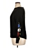 H&M 100% Viscose Black Long Sleeve Top Size 16 - photo 5