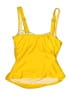 Unbranded Solid Yellow Swimsuit Top Size S - photo 2
