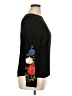 H&M 100% Viscose Black Long Sleeve Top Size 16 - photo 4