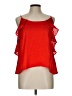 BP. 100% Polyester Red Sleeveless Blouse Size L - photo 1