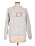 Rae Dunn Silver Pullover Sweater Size L - photo 1