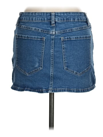 LA Hearts Denim Skirt (view 2)