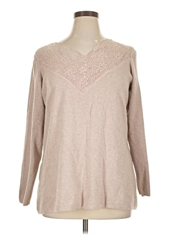 The Pyramid Collection Pullover Sweater (view 1)