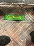 Cacharel Argyle Tan Long Sleeve Button-Down Shirt Size 10 - photo 6
