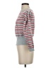 Forever Stripes Gray Pullover Sweater Size S - photo 5