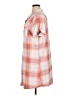 Full Circle Trends With Love Plaid Orange Short Sleeve Blouse Size 1X - photo 5