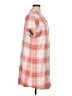 Full Circle Trends With Love Plaid Orange Short Sleeve Blouse Size 1X - photo 4