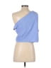 Missguided Blue Sleeveless Blouse Size XL - photo 2