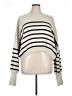 Commense Stripes Ivory Pullover Sweater Size XL - photo 1