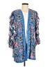 Originality 100% Polyester Blue Kimono Size 6 (estimated) - photo 1