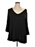 Westbound Black 3/4 Sleeve Top Size 1X - photo 1