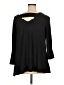 Westbound Black 3/4 Sleeve Top Size 1X - photo 2