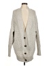 Assorted Brands 100% Acrylic Gray Cardigan Size Med - Lg - photo 1