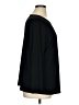 Susan Graver Solid Black 3/4 Sleeve Top Size 1X - photo 4