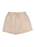 Unbranded Solid Tan Khaki Shorts Size L - photo 1