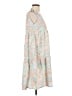 Unbranded Print Gray Casual Dress Size XL - photo 4