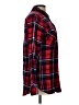 Merona 100% Cotton Plaid Red Long Sleeve Button-Down Shirt Size L - photo 4
