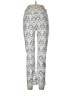 Elliott Lauren Paisley Silver Casual Pants Size 12 - photo 1