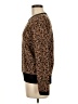 T Tahari Animal Print Brown Pullover Sweater Size M - photo 5