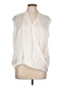 Vince Camuto 100% Polyester Ivory Sleeveless Blouse Size L - photo 1