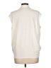 Vince Camuto 100% Polyester Ivory Sleeveless Blouse Size L - photo 2