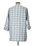 Dolce Cabo 100% Polyester Houndstooth Blue Coat Size L - photo 2