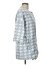 Dolce Cabo 100% Polyester Houndstooth Blue Coat Size L - photo 4