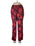 J.Crew Collection Paisley Red Casual Pants Size 10 - photo 1