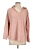 Ann Taylor LOFT 100% Cotton Pink Pullover Sweater Size L - photo 1