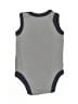 Hb 100% Cotton Gray Short Sleeve Onesie Size 0-3 mo - photo 2