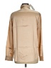 LILYSILK 100% Silk Solid Tan Long Sleeve Silk Top Size M - photo 2