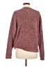 Lou & Grey Tweed Burgundy Pullover Sweater Size M - photo 2
