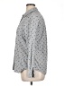 Gap 100% Cotton Print Gray Long Sleeve Button-Down Shirt Size XL - photo 5