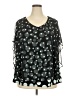 C established 1946 100% Polyester Black 3/4 Sleeve Blouse Size 18 - 20 - photo 1
