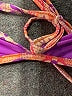 Unbranded Paisley Purple Orange Swimsuit Top Size XXS (estimated) - photo 3