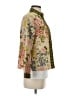 Coldwater Creek Floral Gold Blazer Size XS (petite) - photo 4