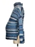 Hatch Stripes Blue Wool Pullover Sweater Size XS Maternity (0) - photo 5