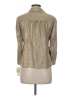 MICHAEL Michael Kors 100% Linen Metallic Gold Blazer Size 6 - photo 2