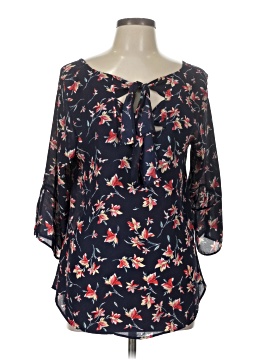 Status By Chenault 3/4 Sleeve Blouse