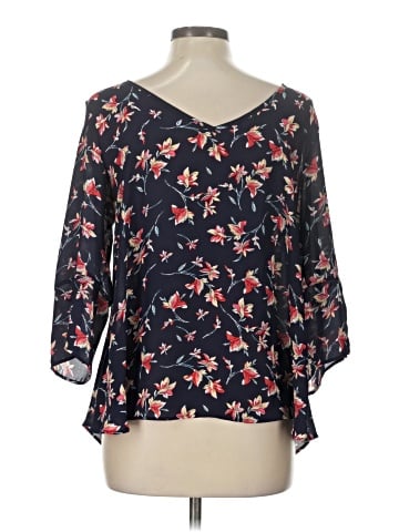 Status by Chenault 3/4 Sleeve Blouse (view 2)