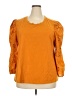 Assorted Brands Orange 3/4 Sleeve Top Size 3X - photo 1