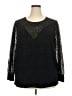 ELOQUII 100% Polyester Black Cocktail Dress Size 20 - photo 1
