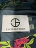 JS Collections 100% Polyester Floral Black Blue Cocktail Dress Size 6 - photo 7
