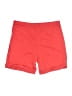 Unbranded 100% Polyester Solid Red Athletic Shorts Size L (estimated) - photo 2